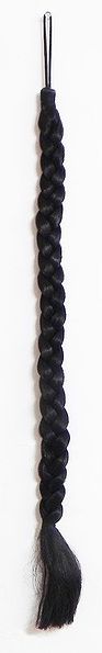 Stone Studded Artificial Synthetic Braided Hair 