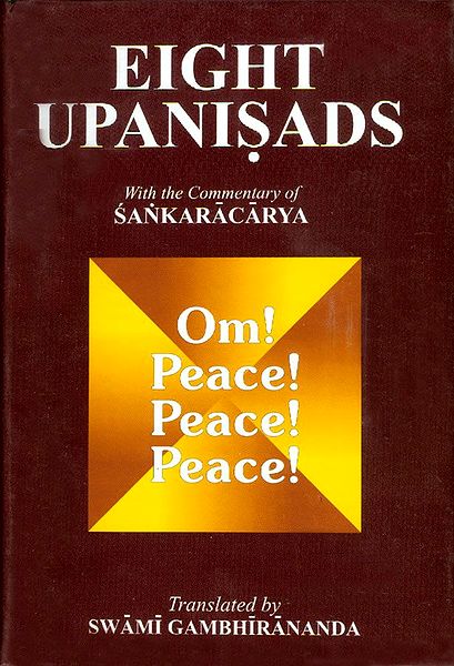 8 Upanishadas with the Commentary of Sankaracharya - Set of 2 Volumes