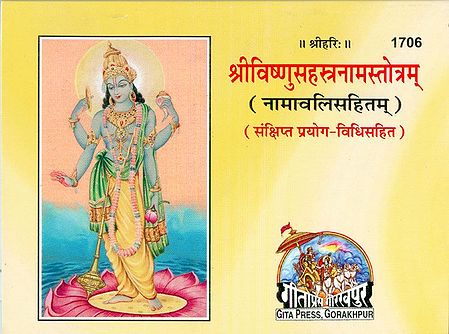 Vishnu Sahasranama in Hindi with Sanskrit Slokas                                                                                                                                                                                                               