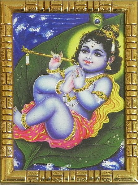 Bal Gopal - Table Top Framed Picture