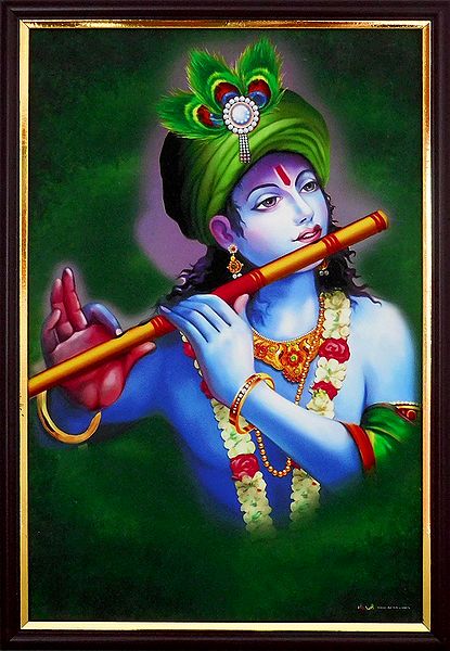 Krishna Playing Flute