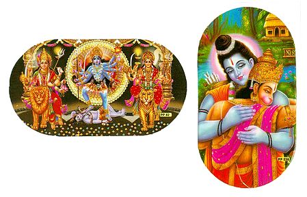 Kali and Rama - Set of Two Stickers