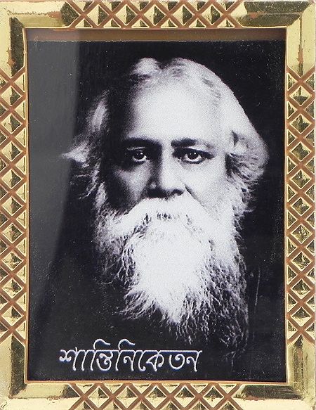 Poet Rabindranath Tagore - Table Top Framed Picture