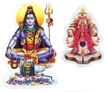Shiva - Set of Two Stickers