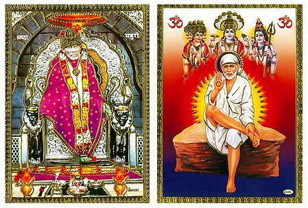 Shirdi Sai Baba - Set of 2 Posters