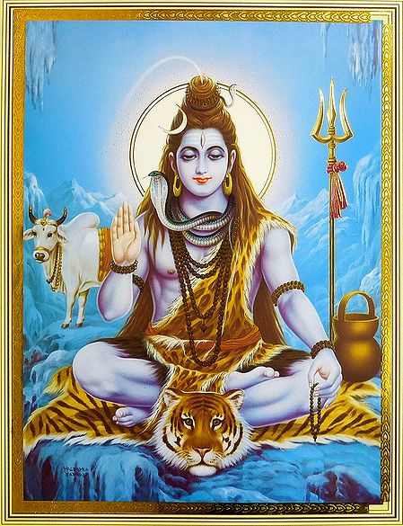 Lord Shiva - Unframed Poster