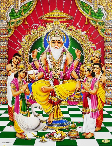 Vishwakarma - Glitter Poster