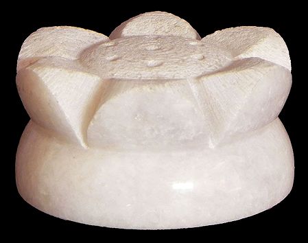 Stone Carved Lotus Incense Stick Holder