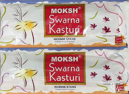 Pack of Two Swarna Kasturi Incense Sticks