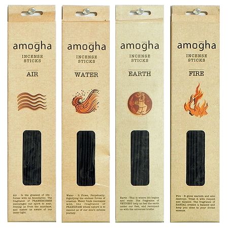 Set of Four Incense Stick Packets
