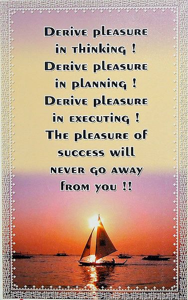 Pleasure of Success