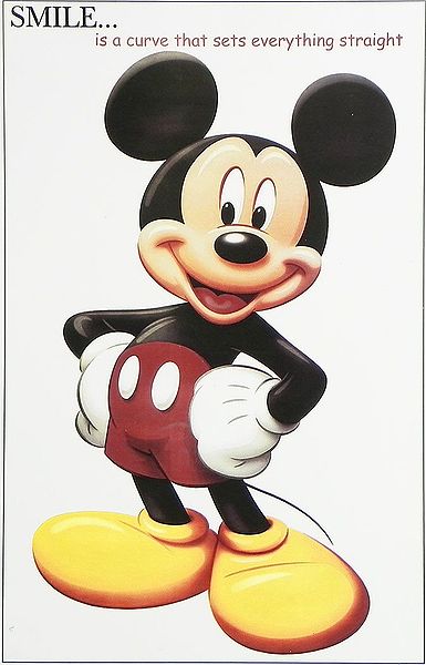 Smiley Micky Mouse