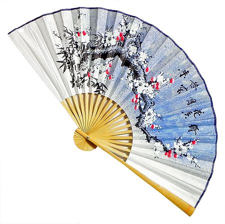 Winter Bloom - Wall Hanging Fan