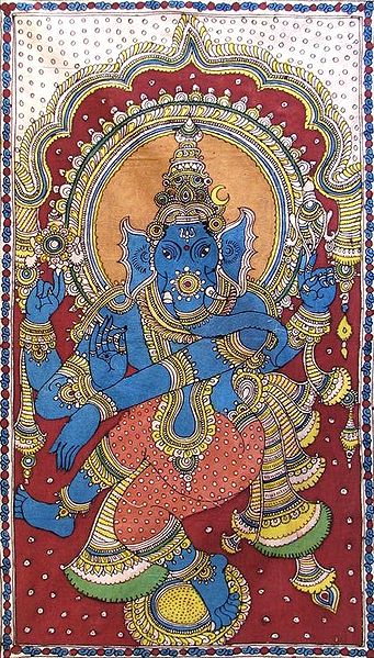 Dancing Ganesha as Nataraja