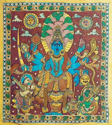 Eight Handed Vishnu