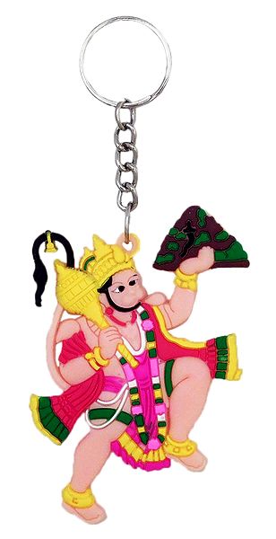 PVC Key Chain with Hanuman