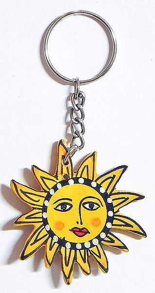 Sun Key Chain