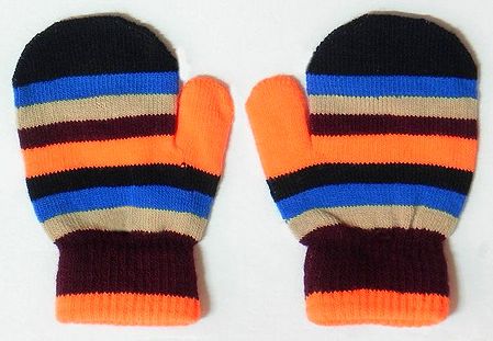 Multicolor Stripe Gloves