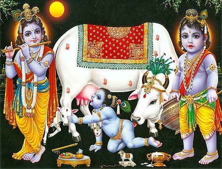 Three Stages of Bal Gopal