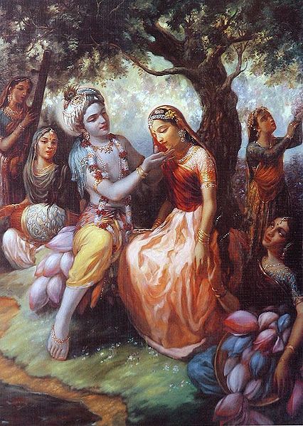 The Divine Love of Krishna and Radha