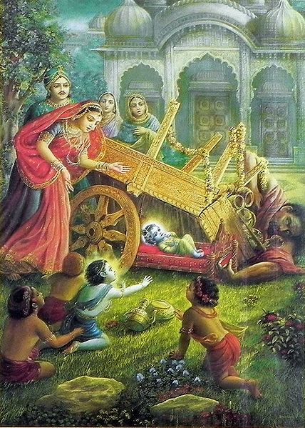 Krishna Kills the Cart Demon