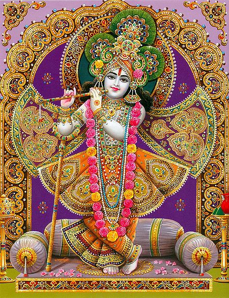 Lord Krishna in Rajvesh