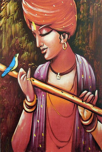 Bird Lover Krishna