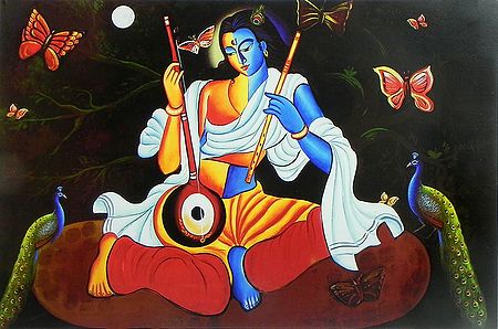 The Twin Souls of Mirabai and  Krishna