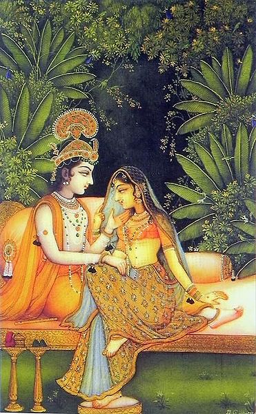 The Secret Rendevous of Radha Krishna