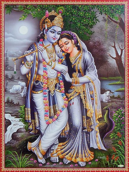 Radha Krishna in Divine Combination