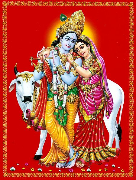 Radha and Krishna - The Divine Lovers