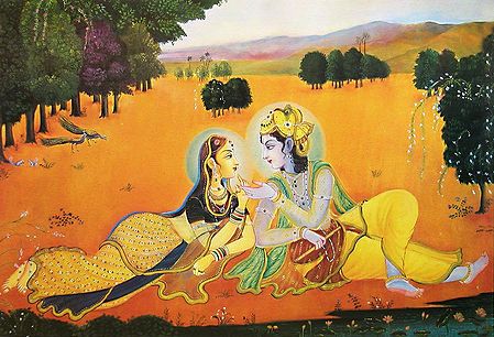 The Secret Rendezvous of Radha Krishna