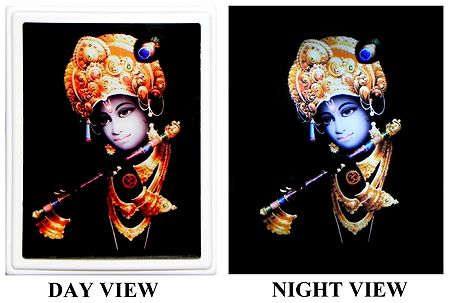 Murlidhara Krishna Plug-on Night Lamp with Adaptor