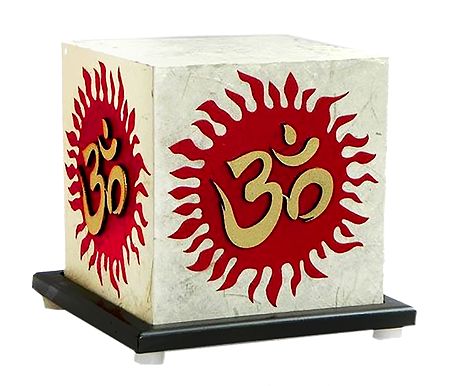 Arylic Lamp Shade with Om with Adapter