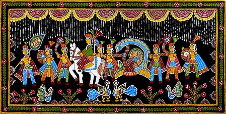 Marriage Procession - Wall Hanging
