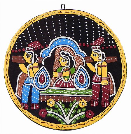 Bride on a Palanquin - Wall Hanging