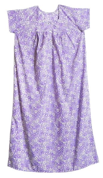 White with Dark Mauve Floral Print on Light Mauve Lizzy Bizzy Maxi