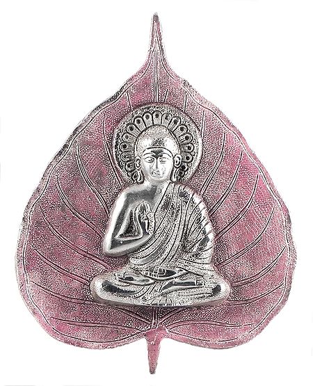 Buddha on Pipul Leaf