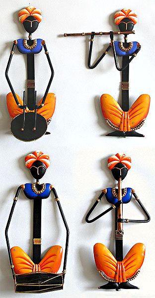 Four Rural Musicians - Wall Hanging