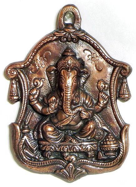 Ganesha on Plate
