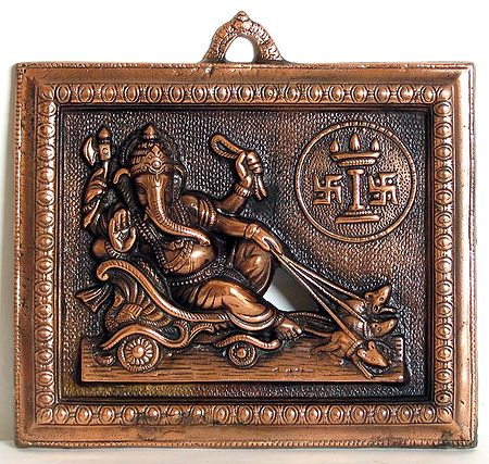 Lord Ganesha on a Chariot