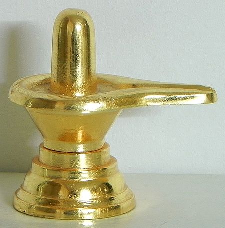 Golden Shiva Linga