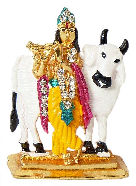 Stone Studded Cowherd Krishna