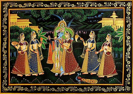 The Divine Love of Radha and Krishna
