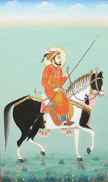 Mughal Emperor on Horse