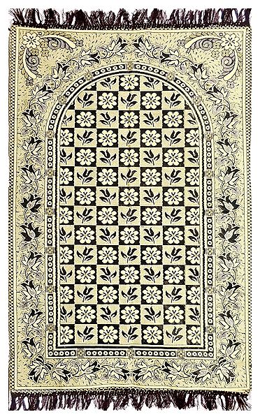 Reversible Designer Cotton Islamic Namaz Mat