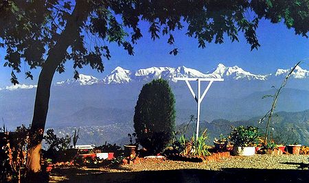 Himalayan View from Mukteshwar - Uttarakhand, India - Photo by Dhirendra Singh Bisht