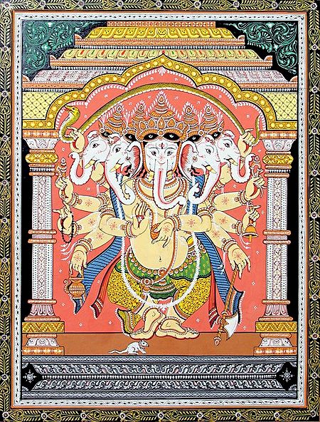 Five Headed Ganesha