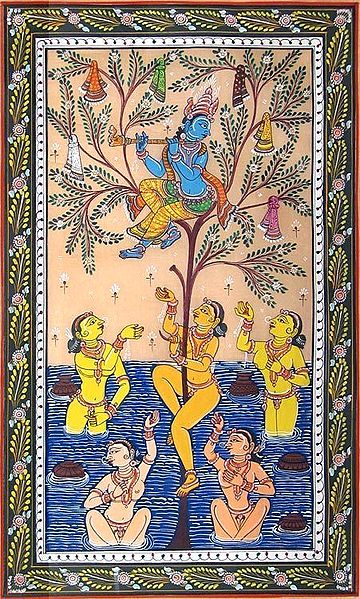 Vastraharan of Gopis by Krishna