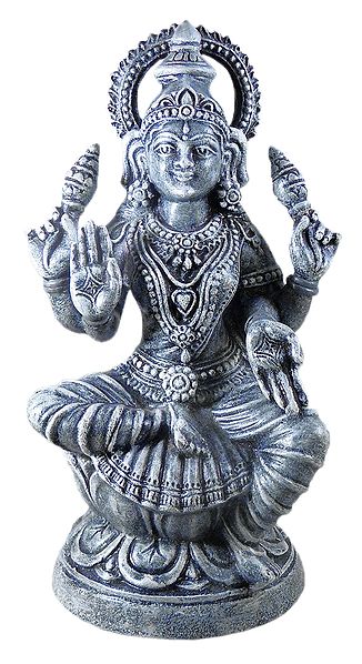 Devi Lakshmi Sitting on Lotus